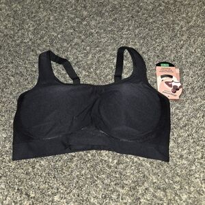 Shapermint Black Seamless Wireless Everyday Bra